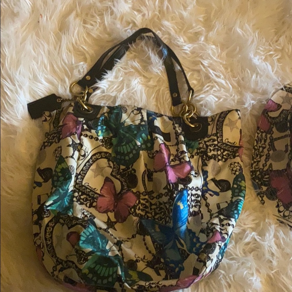 Brand new Coach hat/ used bag